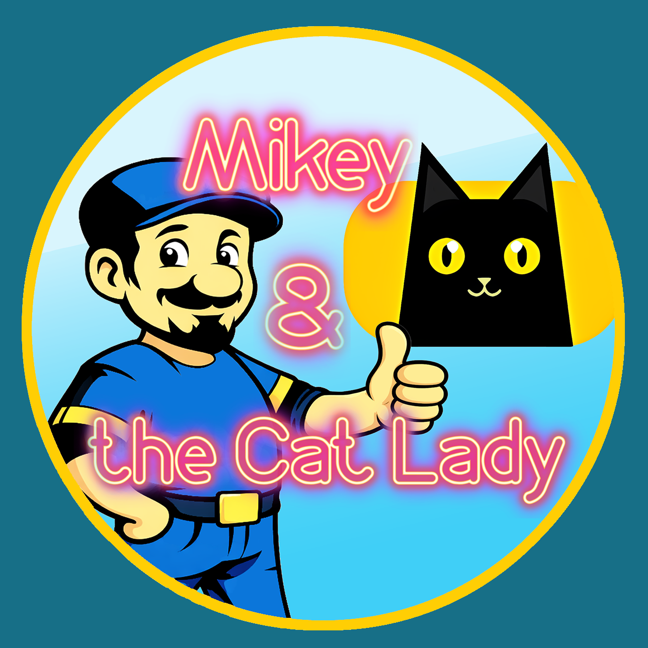 Mikey and the Cat Lady logo